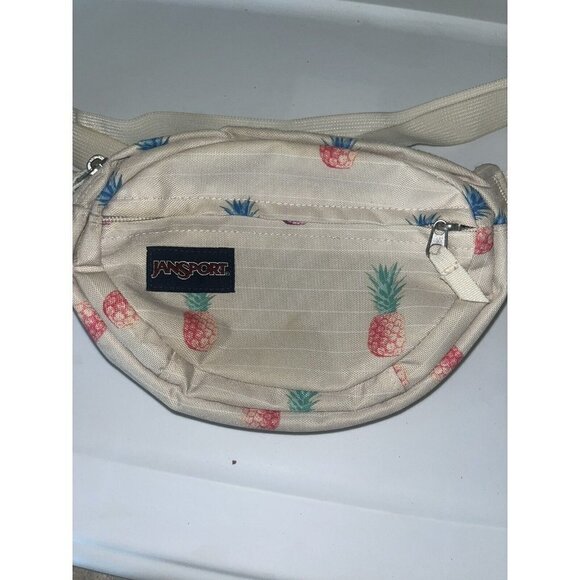 Jansport Fanny Pack Hip Bag Waist Bag pineapples - Picture 16 of 16